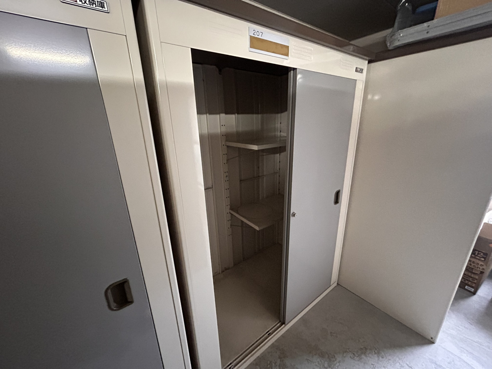 共用部分に居住専用のトランクルーム