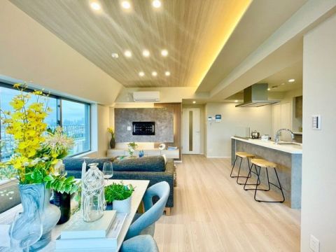 22m2の広々としたルーフバルコニー付きのお部屋♪