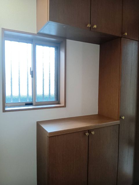 嬉しシューズクローゼット付きです。