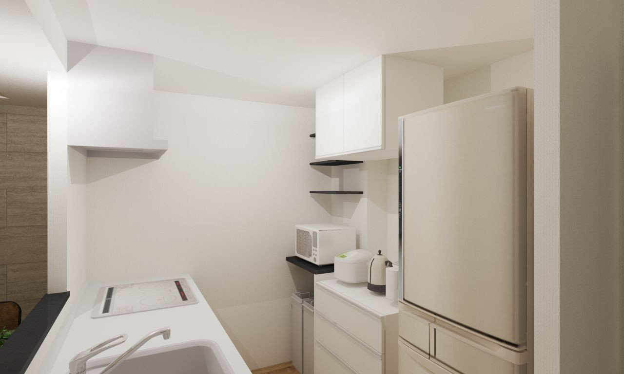 キッチンイメージパース