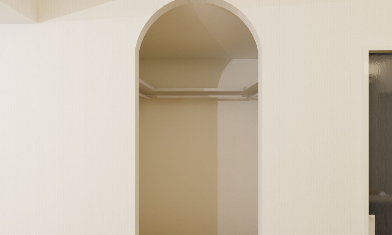 ファミリークローゼットイメージパース