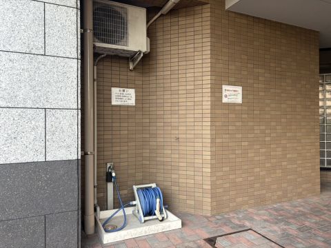 ペット足洗い場