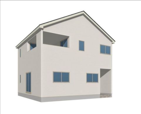 【1号棟 完成イメージ】