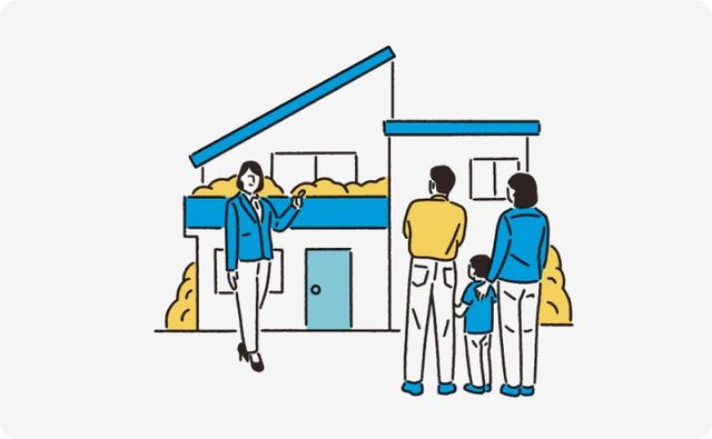 お客様のご要望に合わせて、ぴったりの物件・家探しを行います。中古物件の場合は、立地や築年 数からだけ