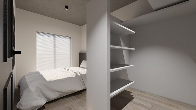 【収納】整った動線と機能的な収納で、暮らしのストレスを減らします。※画像は完成予想図です。※配置されて