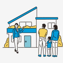 お客様のご要望に合わせて、ぴったりの物件・家探しを行います。中古物件の場合は、立地や築年 数からだけ