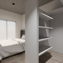 【収納】整った動線と機能的な収納で、暮らしのストレスを減らします。※画像は完成予想図です。※配置されて