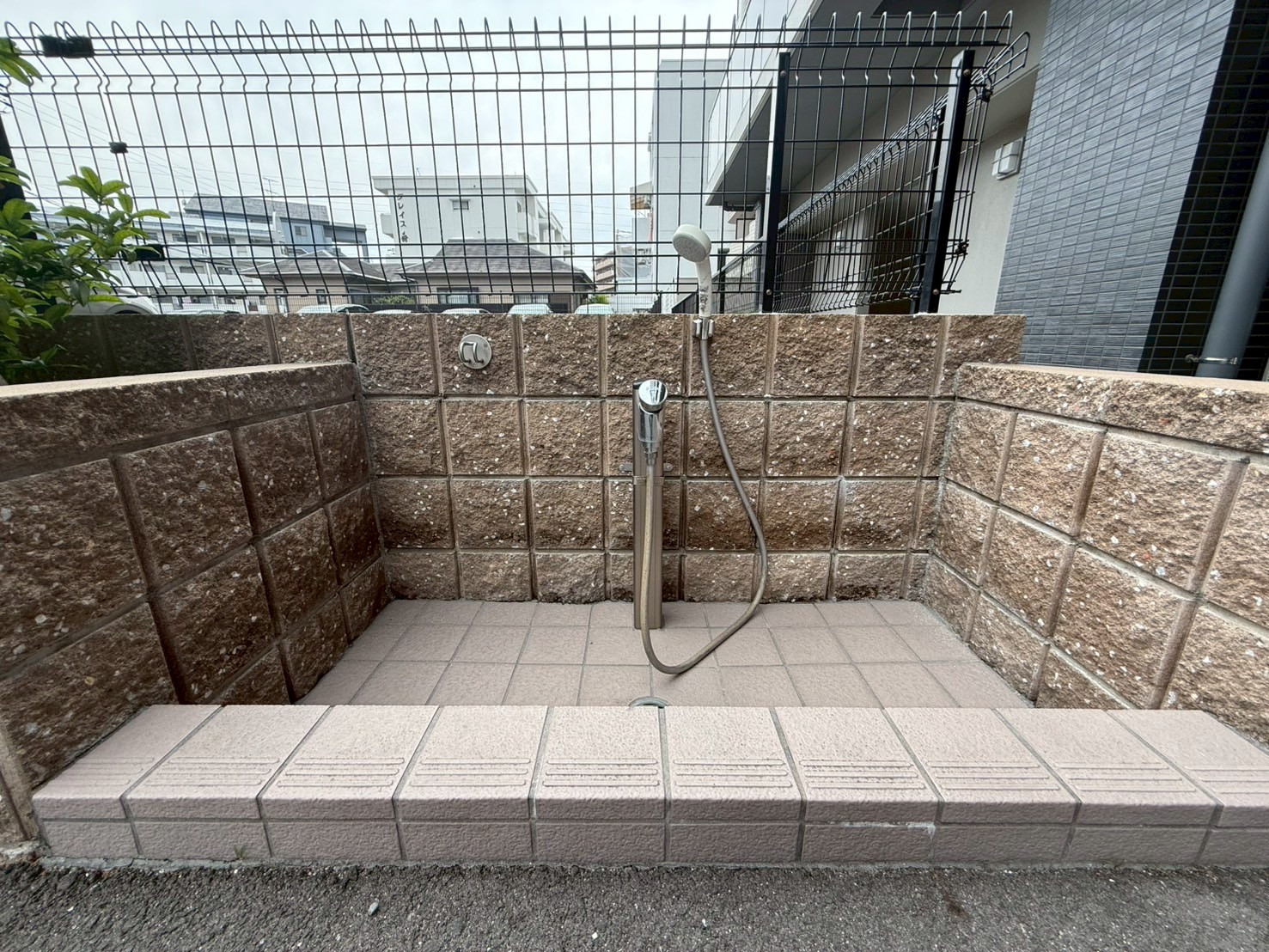 ペット足洗い場