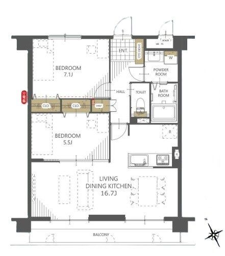 2025年10月にリノベーションが完了している物件です。