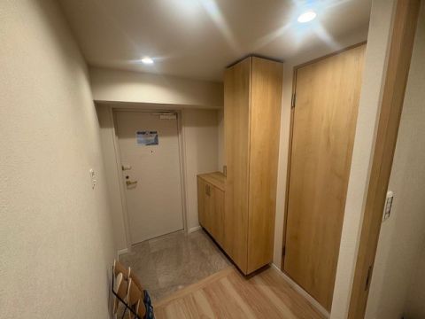 玄関です。シューズボックス完備です。
