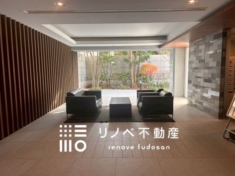 高級感あふれるエントランス