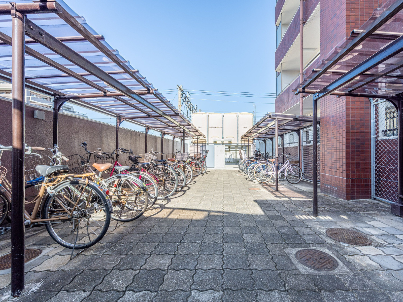 駐輪場あり。