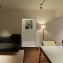 【室内】使い込まれた温度感を大切にしたアメリカンヴィンテージスタイル