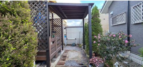 庭付きなので家庭菜園やガーデニングも