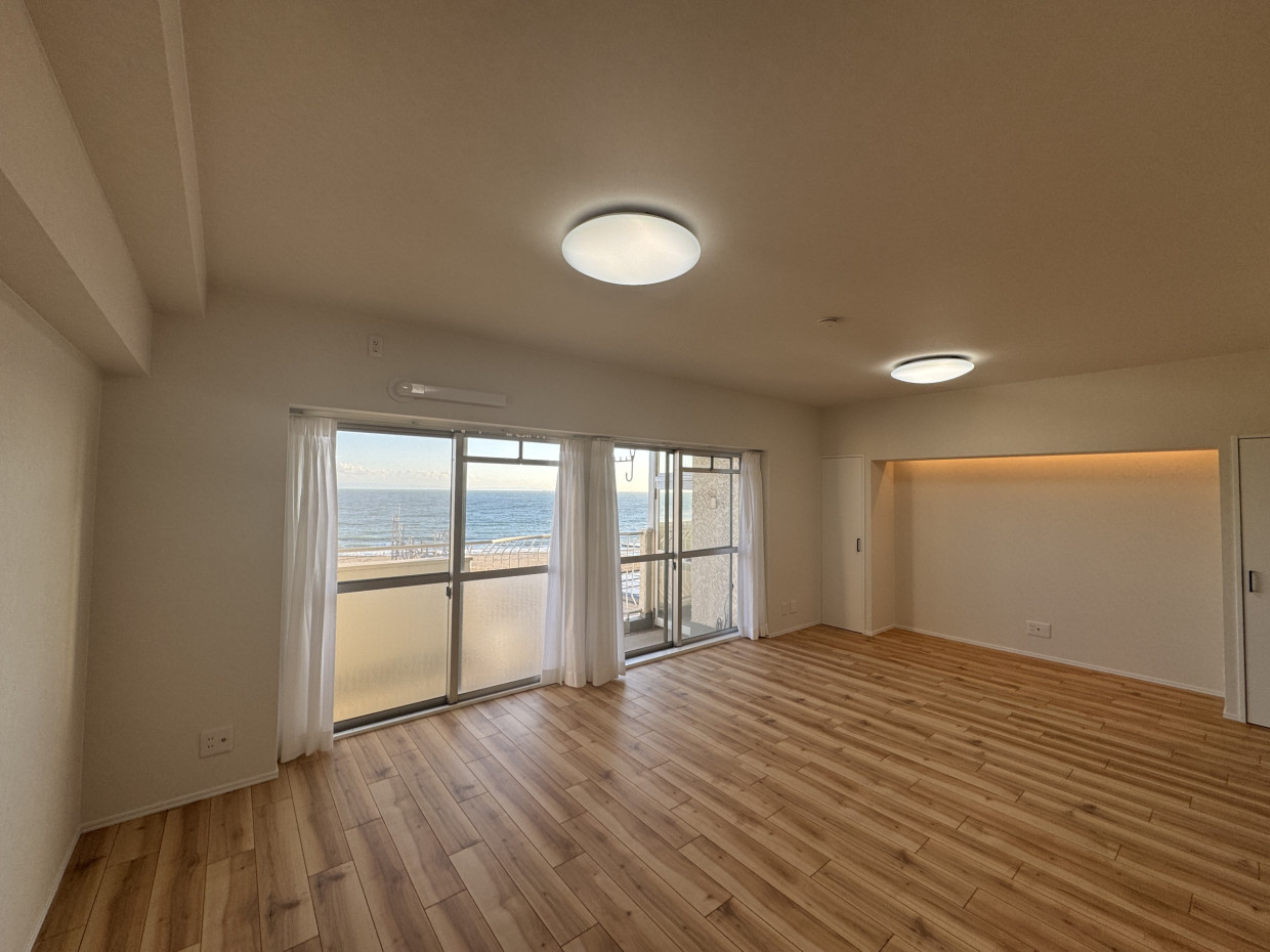 オーシャンビュー！LDKからの眺望抜群！