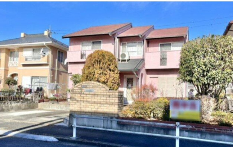 一戸建の多いエリア、静かで落ち着いた雰囲気