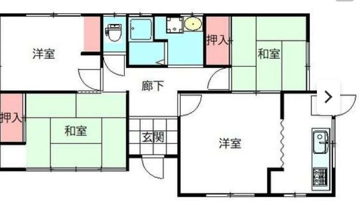 使いやすい４Kの間取り