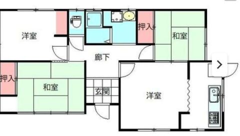 使いやすい４Kの間取り