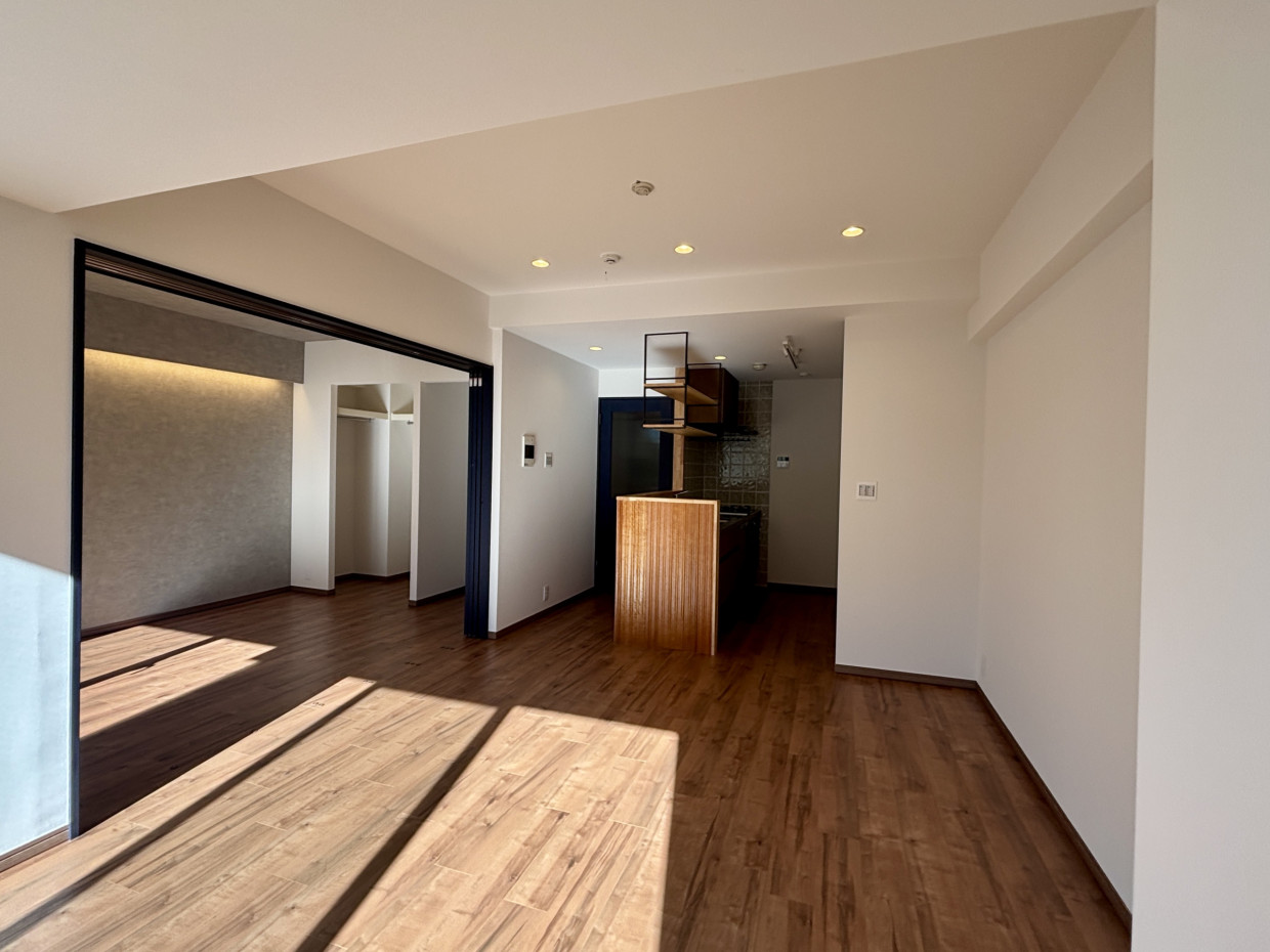 陽の入りが良い１階リビング