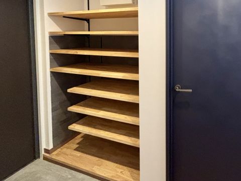 靴もオープンに収納