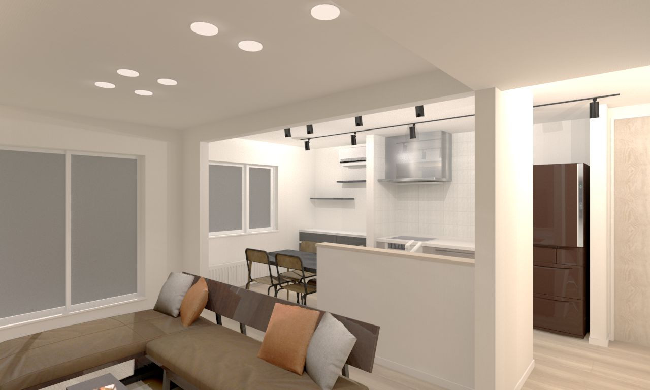 リビングイメージパース