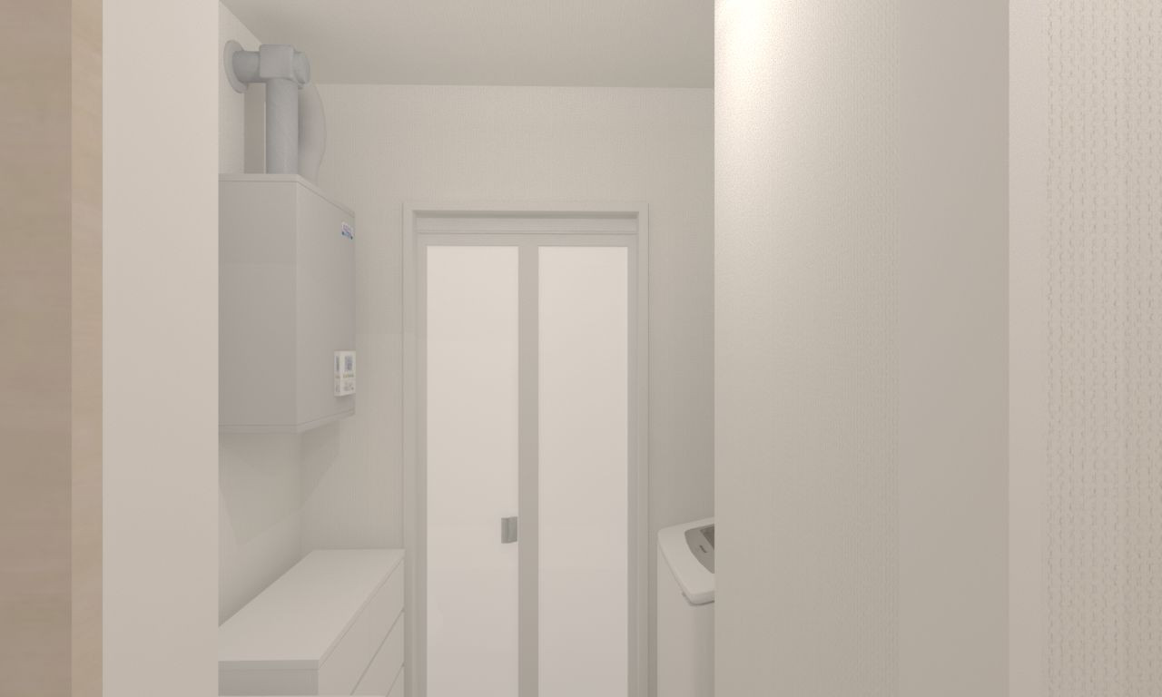 洗面室イメージパース