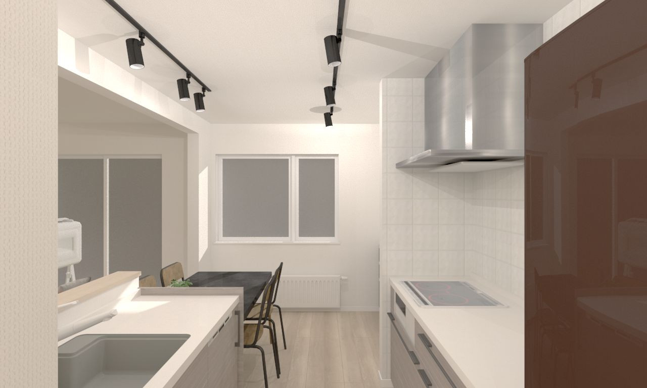 キッチンイメージパース