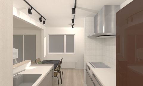 キッチンイメージパース