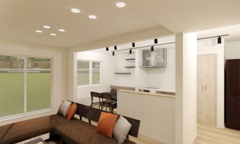 リビングイメージパース