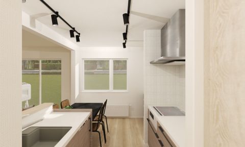 改修後1階平面図