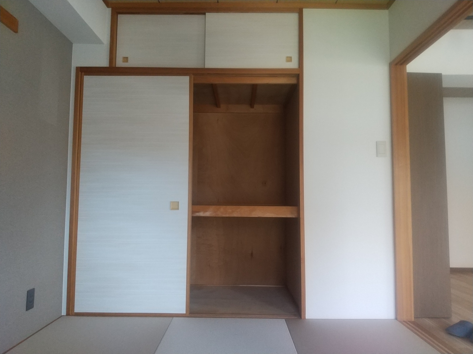 押し入れ+天袋の大容量収納