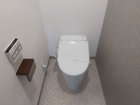 スタイリッシュなタンクレストイレ