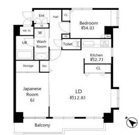 間取り２ＬＤＫ