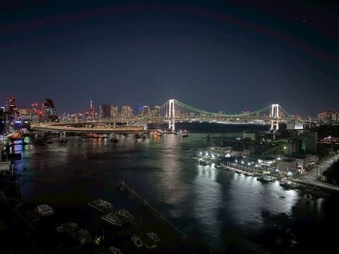 【17階×南東L字バルコニー】レインボーブリッジが望める眺望良好なタワーマンション