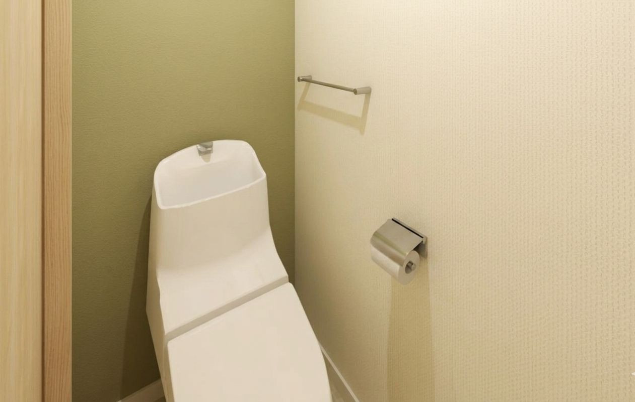 節水型トイレに交換予定！画像はイメージパースになります。