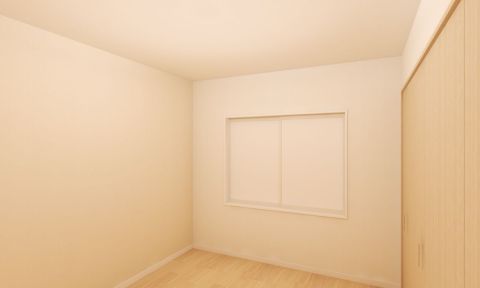 一面クローゼットがあるので、季節ものの衣類も衣替えなく収納出来ます！