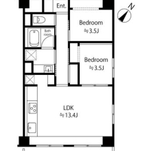 【PLAN1】2LDKリノベ参考価格1300万円（税込み）