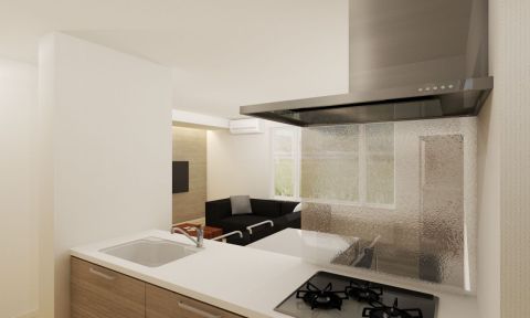 キッチンイメージパース