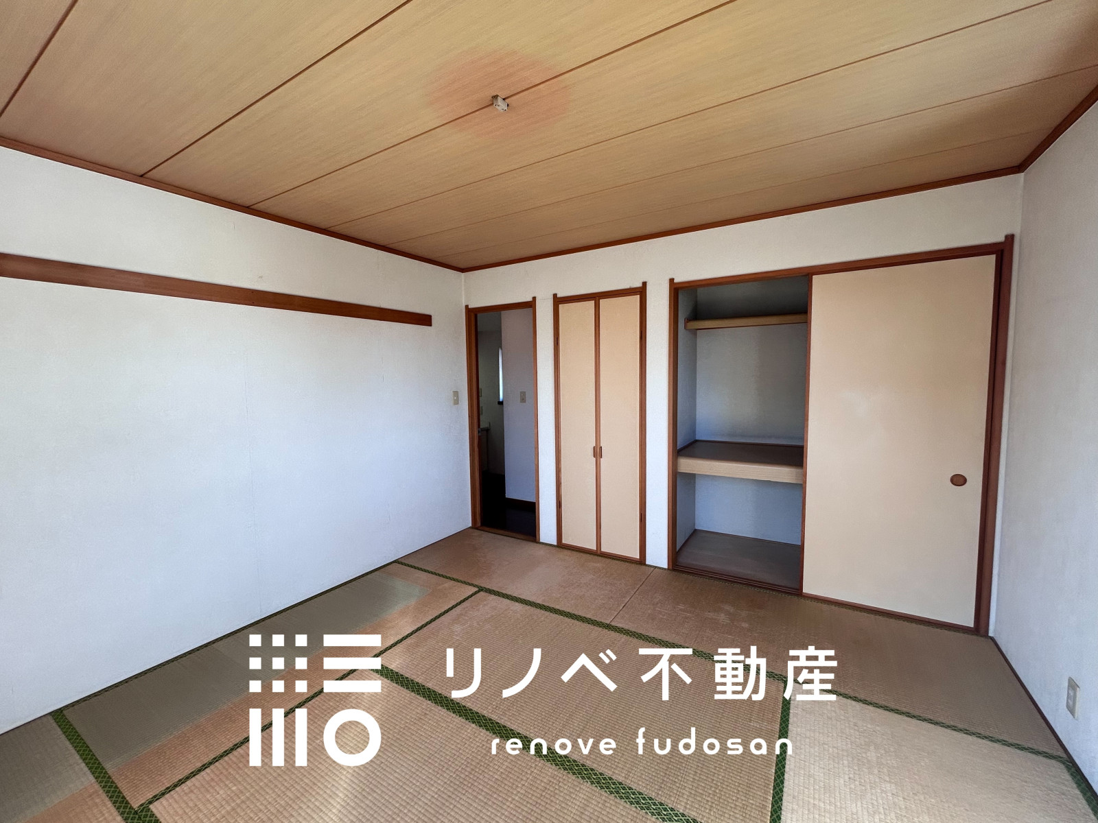 押し入れ付きで収納も便利押し入れ付きで収納も便利