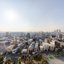 【眺望】西向き、眺望良好です！天候が良いときには、富士山を遠望できます。