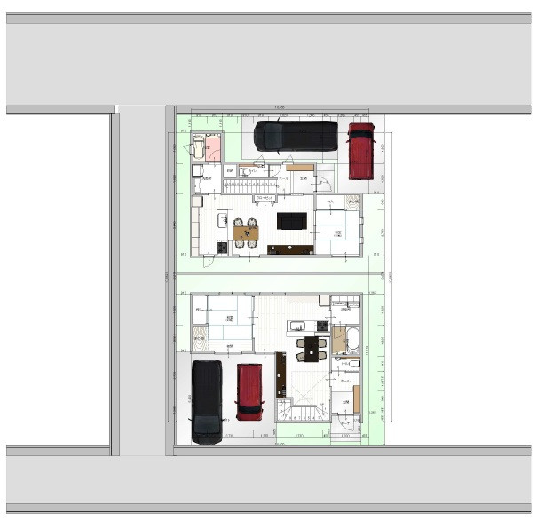 ※区画ごとの間取りプラン例