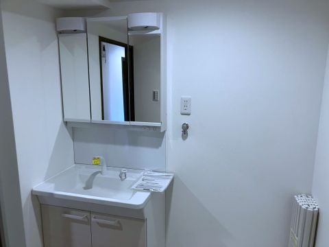 洗面新品交換済み