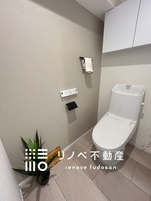 交換工事済み♪戸棚付きで便利♪