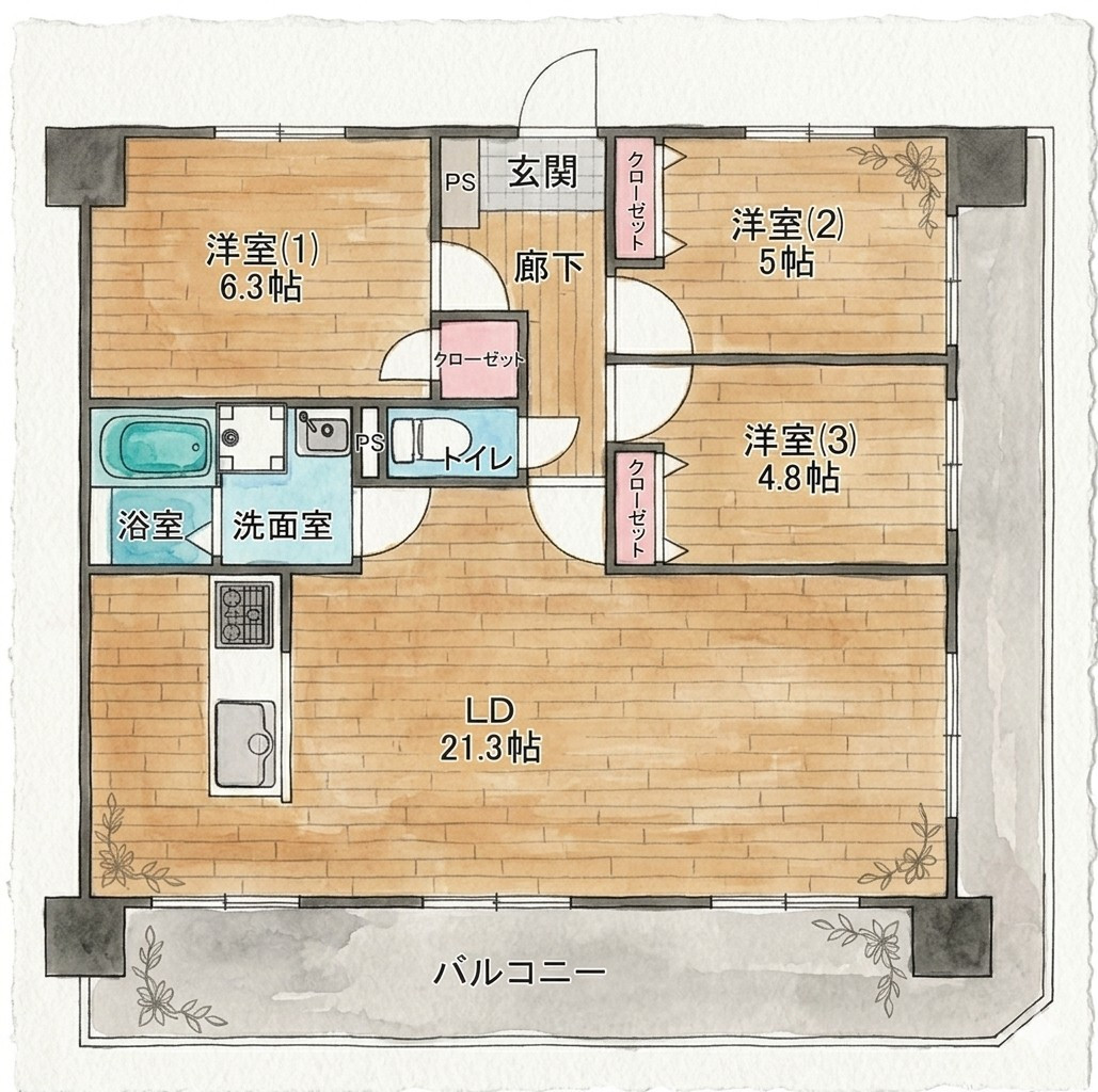 ※現況と異なる場合は現況を優先致します。