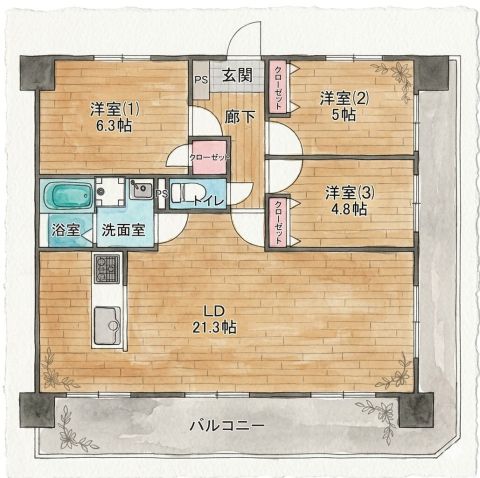 ※現況と異なる場合は現況を優先致します。