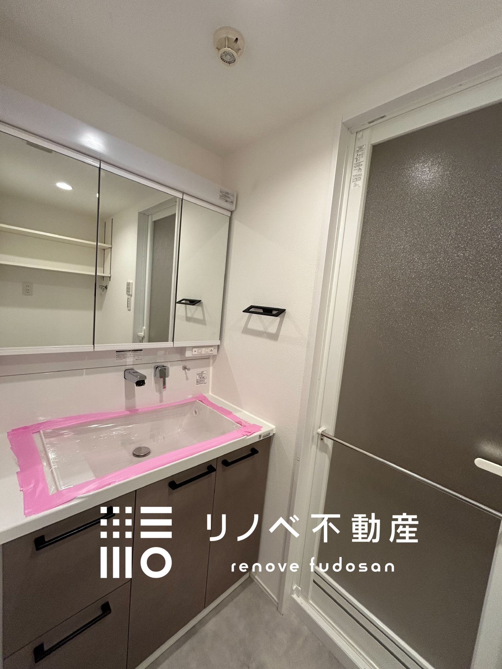 リフォーム済みで清潔感◎の洗面台