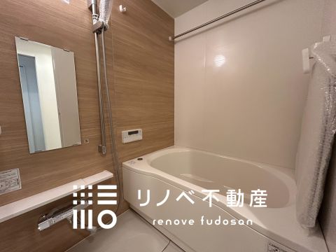 高級感あるブラウンカラーのユニットバス