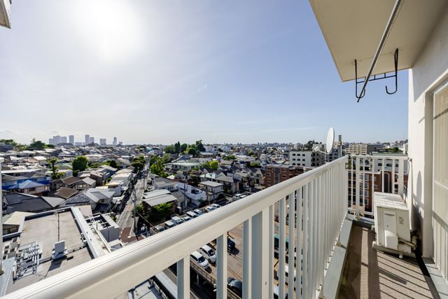 【バルコニー】洗濯物を干すことができます