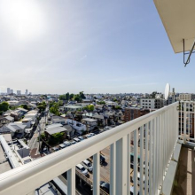 【バルコニー】洗濯物を干すことができます