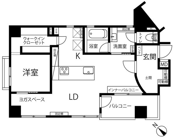 【間取図】